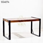 Simple Industrial Dining Table