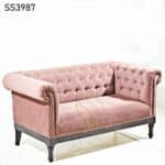 Wooden Legs Tufted Chesterfield Sofa Wooden Legs Tufted Chesterfield Sofa 1