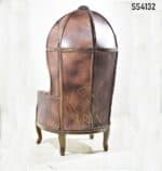 Brown Buff Leather Porter Chair Brown Buff Leather Porter Chair 2