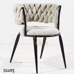 Industrial Fabric Weaving Modern Chair