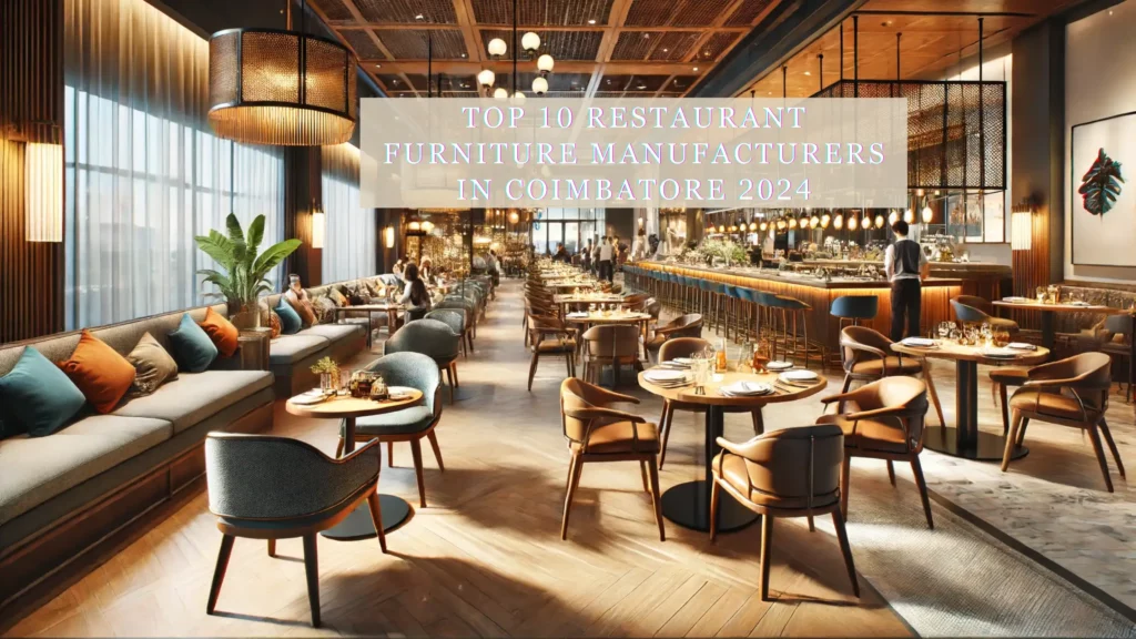 SUREN SPACE BANNER-Top 10 restaurant furniture manufacturers in coimbatore 2024