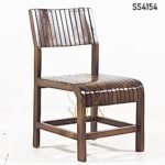 Solid Wooden Chair with Walnut Finish Solid Wooden Chair with Walnut Finish 3