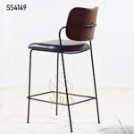 Metal Leatherette High Chair Design Metal Leatherette High Chair Design 3