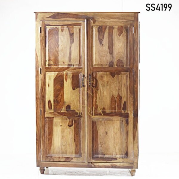 Indian Wood Carved Bed Design Sheesham Wood Resort Wardrobe Design 2