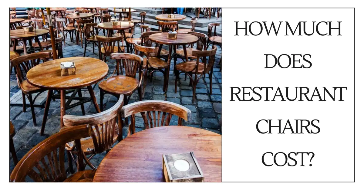 How Much Does Restaurant Chairs Cost-surenspace