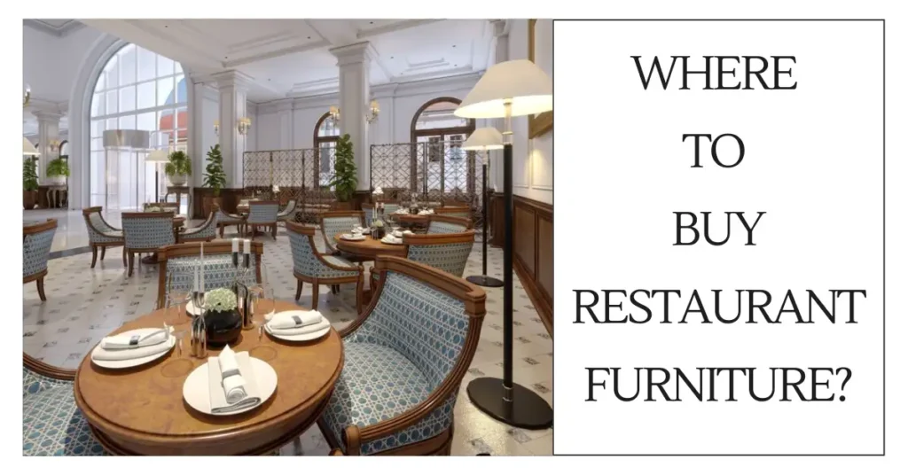 Where to Buy Restaurant Furniture-SURENSPACE