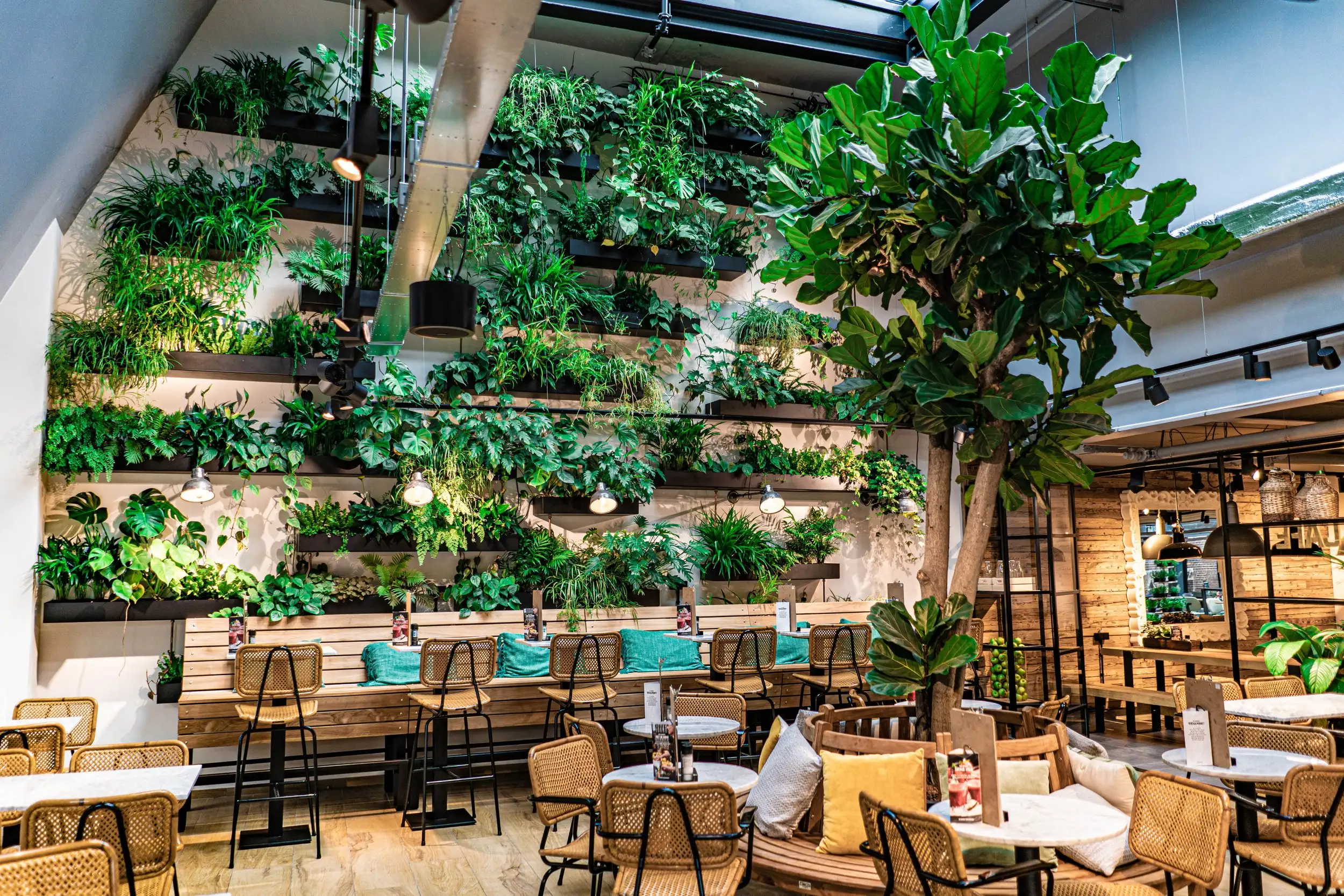 Nature Inspired Interior Design Cafe Concepts-SURENSPACE