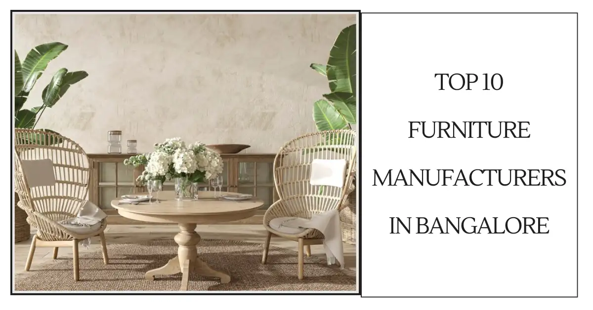 Top 10 Furniture Manufacturers in Bangalore-SURENSPACE