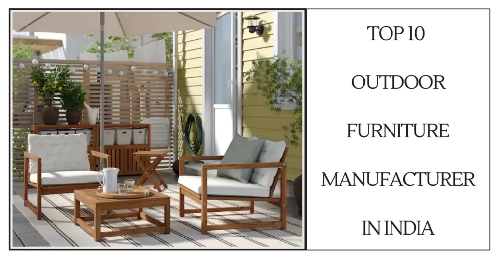 Top 10 Outdoor Furniture Manufacturer in IndiA-SURENSPACE