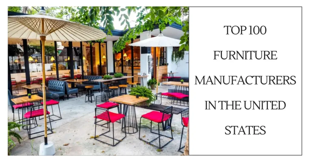 Top 100 furniture manufacturers in the United States-surenspace