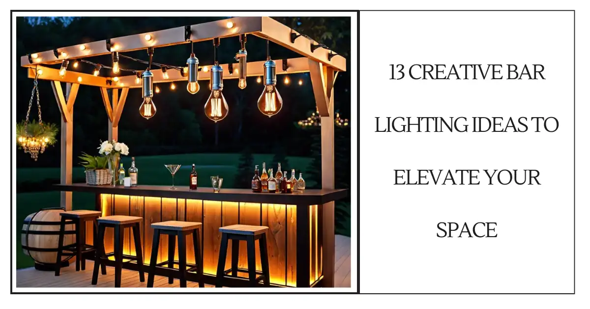 13 Creative Bar Lighting Ideas to Elevate Your Space-surenspace