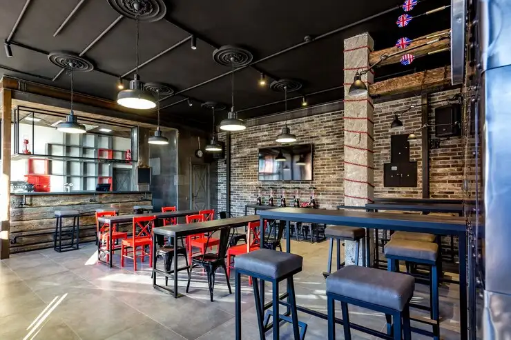 Industrial Style Cafe -surenspace- Best Top 10 Coffee Shop Designs that Suitable for Small Spaces