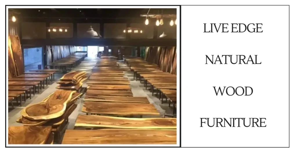 Live Edge Natural Wood Furniture-SURENSPACE