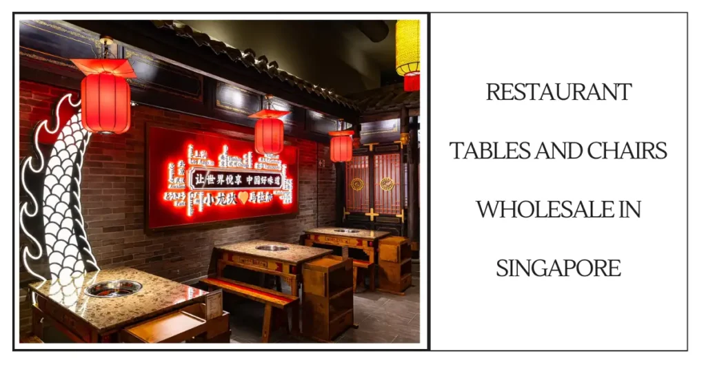 Restaurant Tables and Chairs Wholesale in Singapore-SURENSPACE