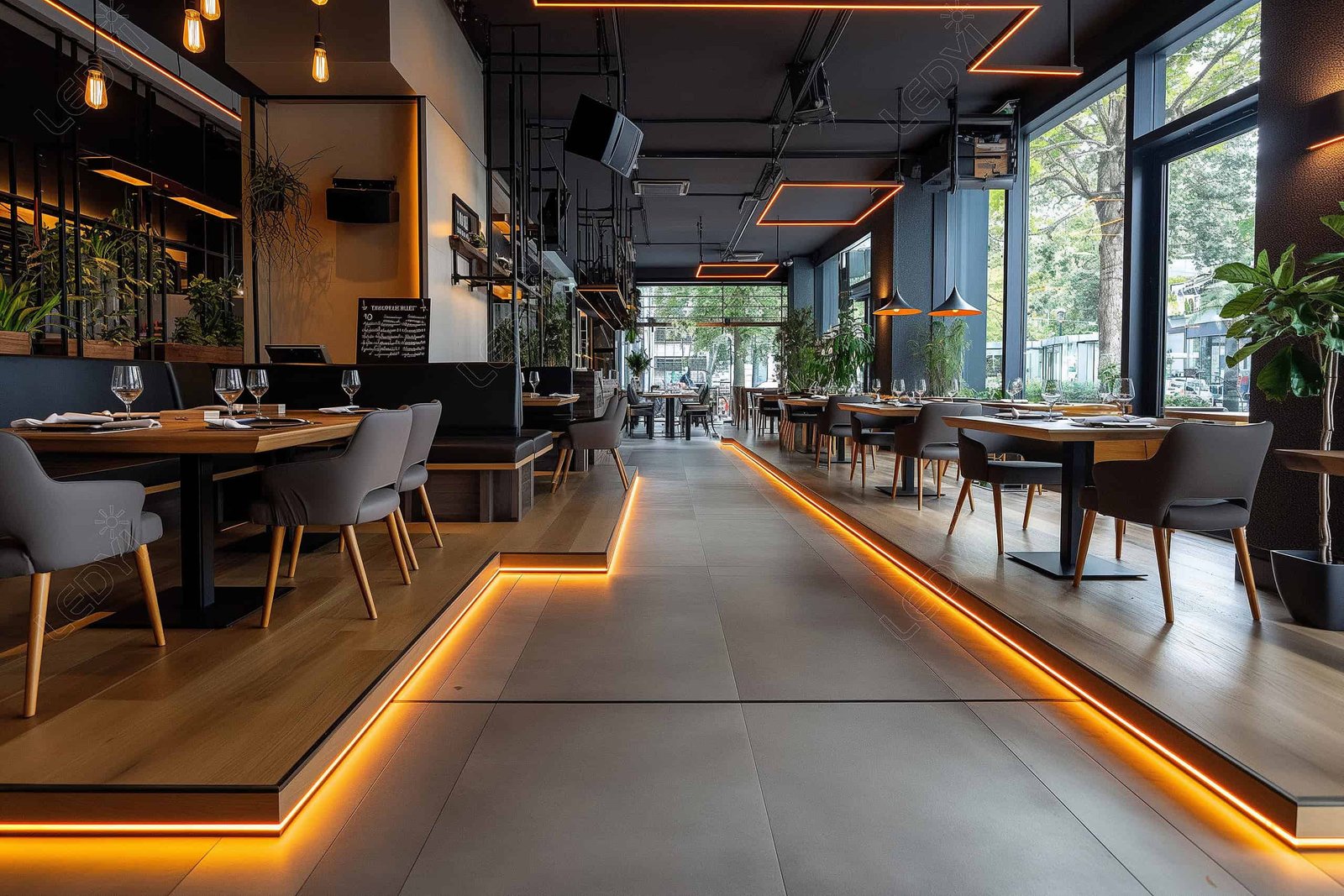 Strip LED lights-13 Creative Bar Lighting Ideas to Make Your Space Shine-SURENSPACE