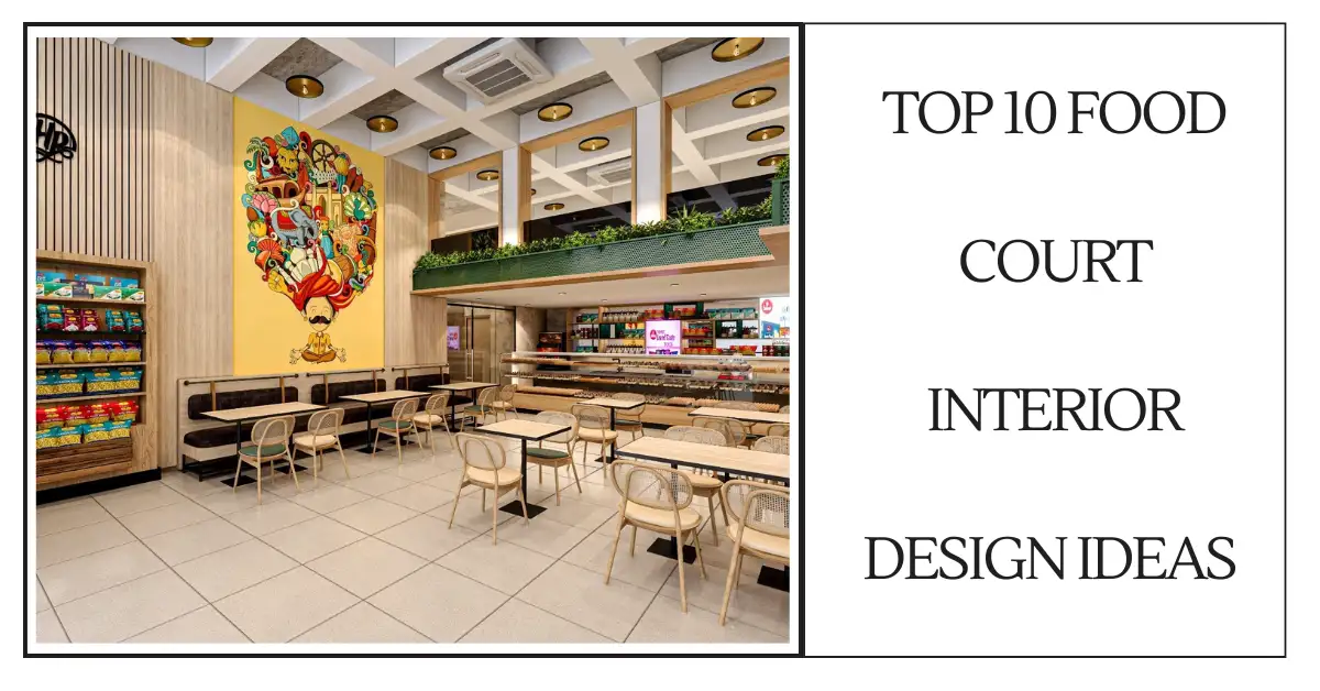 Top 10 Food Court Interior Design Ideas-SURENSPACE