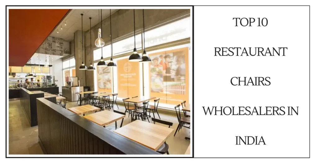 Top 10 Restaurant Chairs Wholesalers in India-SURENSPACE