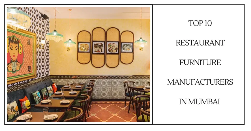 Top 10 Restaurant Furniture Manufacturers in Mumbai -SURENSPACE