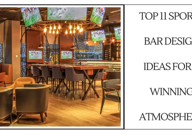 Top 11 Sports Bar Design Ideas for a Winning Atmosphere-SURENSPACE