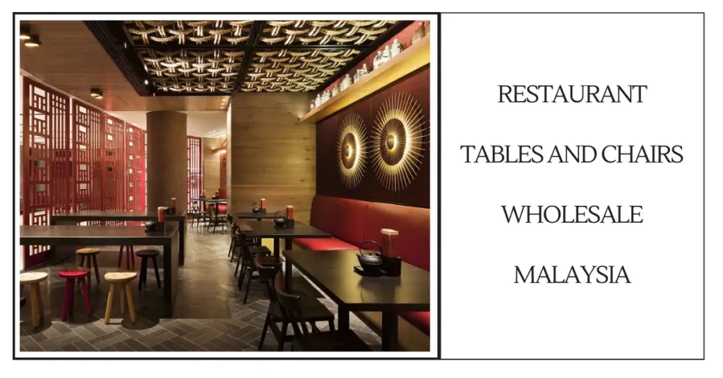 restaurant tables and chairs wholesale malaysia-SURENSPACE