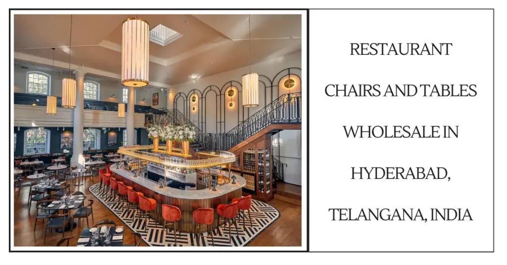 Restaurant Chairs and Tables Wholesale In Hyderabad, Telangana, India-surenspace