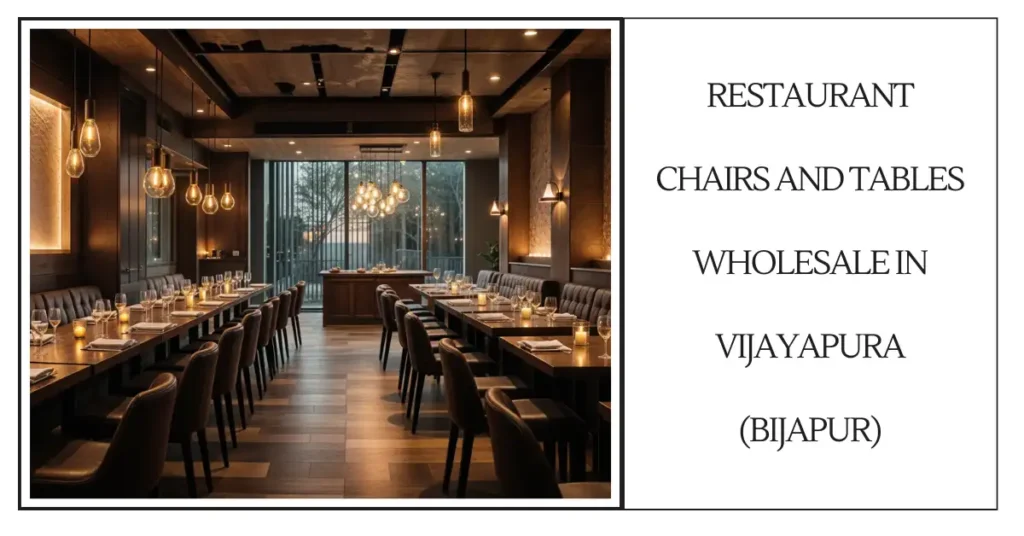 Restaurant Chairs And Tables Wholesale In Vijayapura (Bijapur)-surenspace