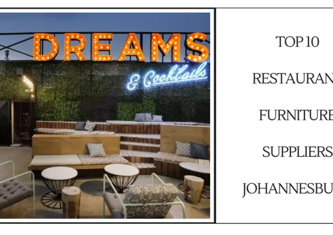 Top 10 Restaurant Furniture Suppliers Johannesburg-SURENSPACE