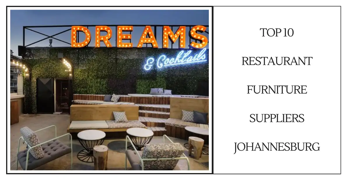 Top 10 Restaurant Furniture Suppliers Johannesburg-SURENSPACE