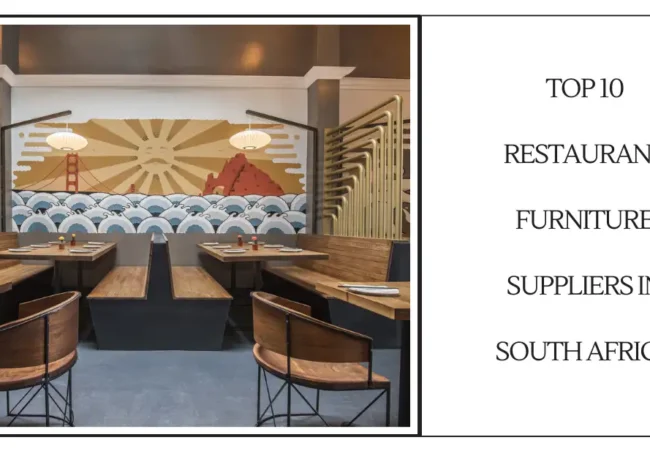 Top 10 Restaurant Furniture Suppliers in South Africa-SURENSPACE