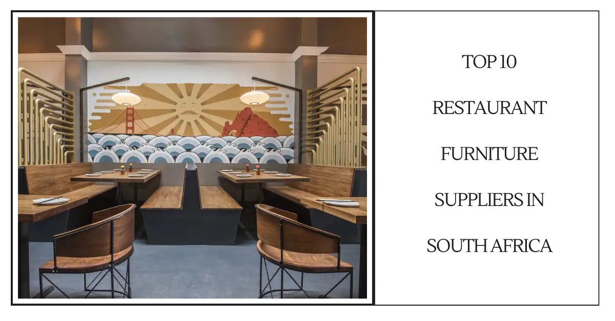 Top 10 Restaurant Furniture Suppliers in South Africa-SURENSPACE