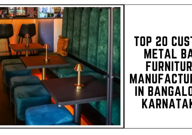 Top 20 Custom Metal Bar Furniture Manufacturers in Bangalore, Karnataka-SURENSPACE