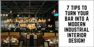 7 Tips to Turn Your Bar into a Modern Industrial Interior Design!-SURENSPACE