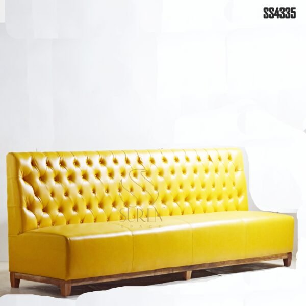 Restaurant Chairs And Tables Wholesale In Kolar or Kolara Four Seater Restaurant Booth Sofa