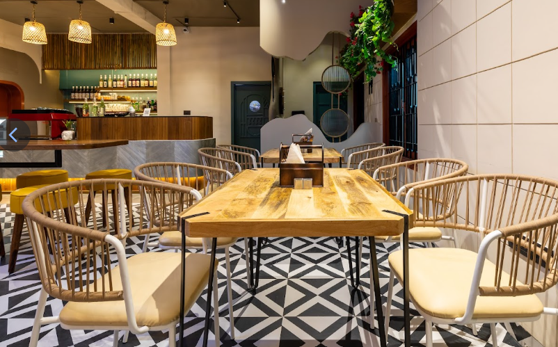 Hopein Patio Café | Indore cafe design 2