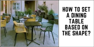 How to Set a Dining Table Based on the Shape-SURENSPACE