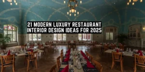 21 Modern Luxury Restaurant Interior Design Ideas for 2025-SURENSPACE