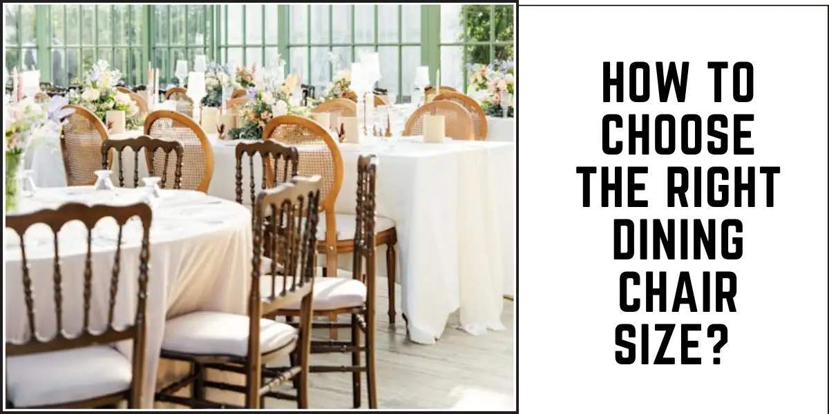 How to Choose the Right Dining Chair Size? 1 How to Choose the Right Dining Chair Size-SURENSPACE