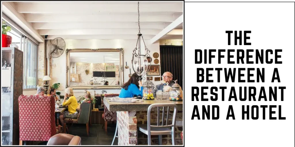 The Difference Between a Restaurant and a Hotel-SURENSPACE