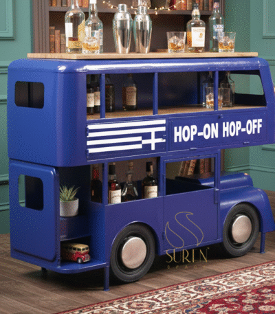 Double Decker Automobile Display Unit