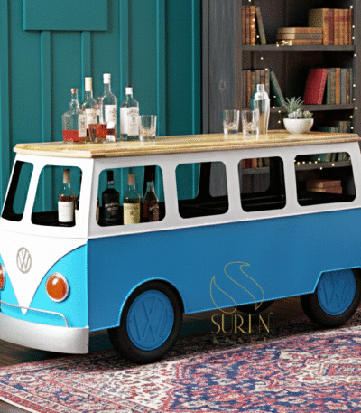 Duel Tone Automobile Wine Cabinet