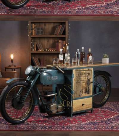 Indian Bike Wine Cabinet