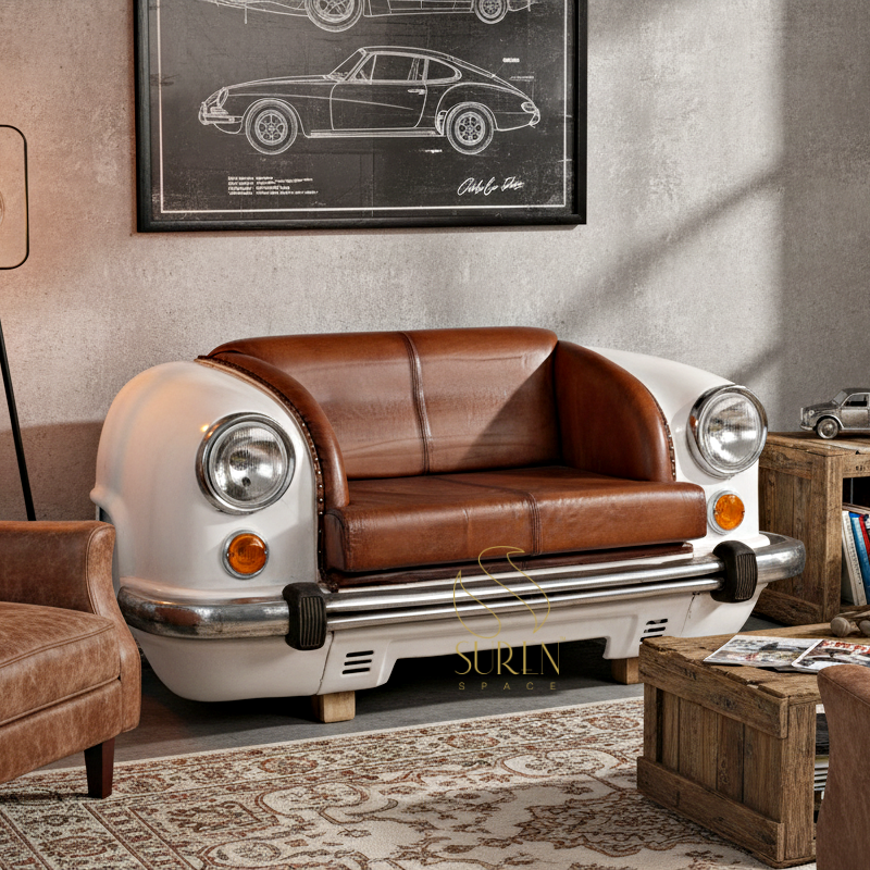 Indian Car Design Leather Seat Sofa Indian Car Design Leather Seat Sofa