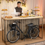 Moped Design Industrial Banquet Counter