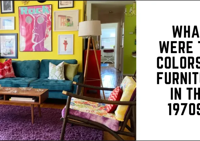 SUREN SPACE-What were the colors of furniture in the 1970s