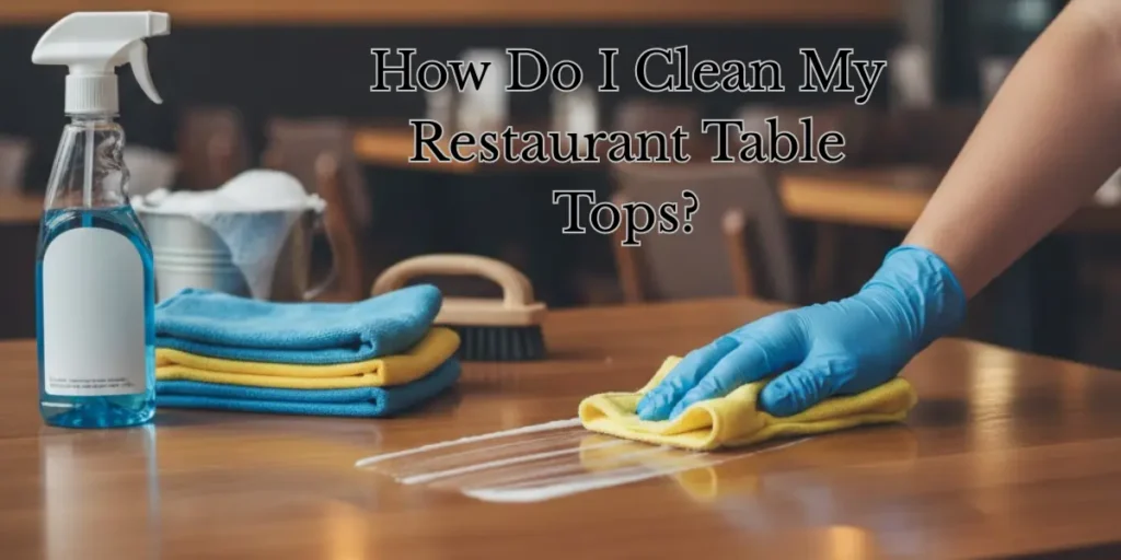 SUREN SPACE MAIN BLOG BANNER-How Do I Clean My Restaurant Table Tops