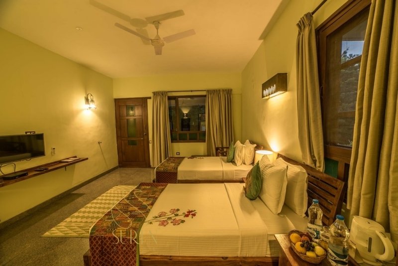 Heritage Resort | Hampi hotel room furniture 19