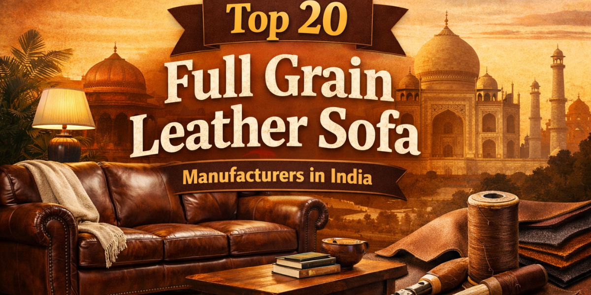 SUREN SPACE MAIN BLOG BANNER-Top 20 Full Grain Leather Sofa Manufacturers in India